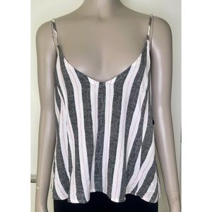 Reef Painterly Stripe Deandra Sleeveless Top NWT!
